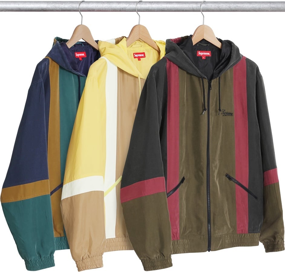 Silk Hooded Jacket